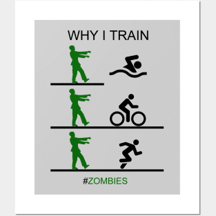 Triathlon Training Posters and Art